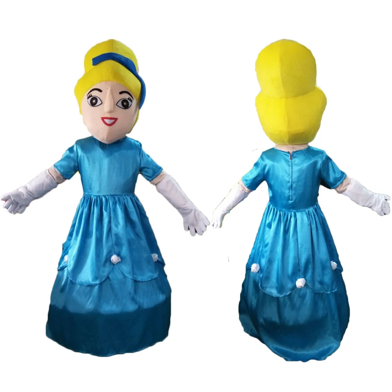 

High Quality Adult for princess mascot costume Cinderella princess mascot Halloween birthday party cosplay