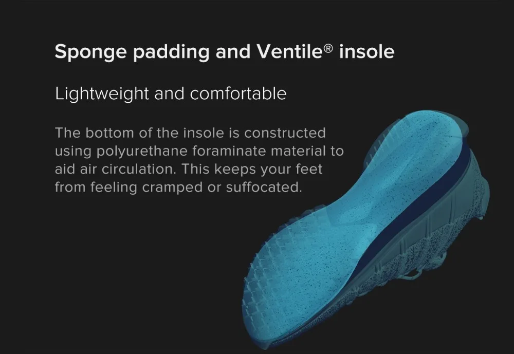 Оригинальный Xiaomi Mijia обувь тапки 2 спортивные кроссовки дышащие Новый Fishbone замок системы эластичные Вязание вамп для мужчин открытый