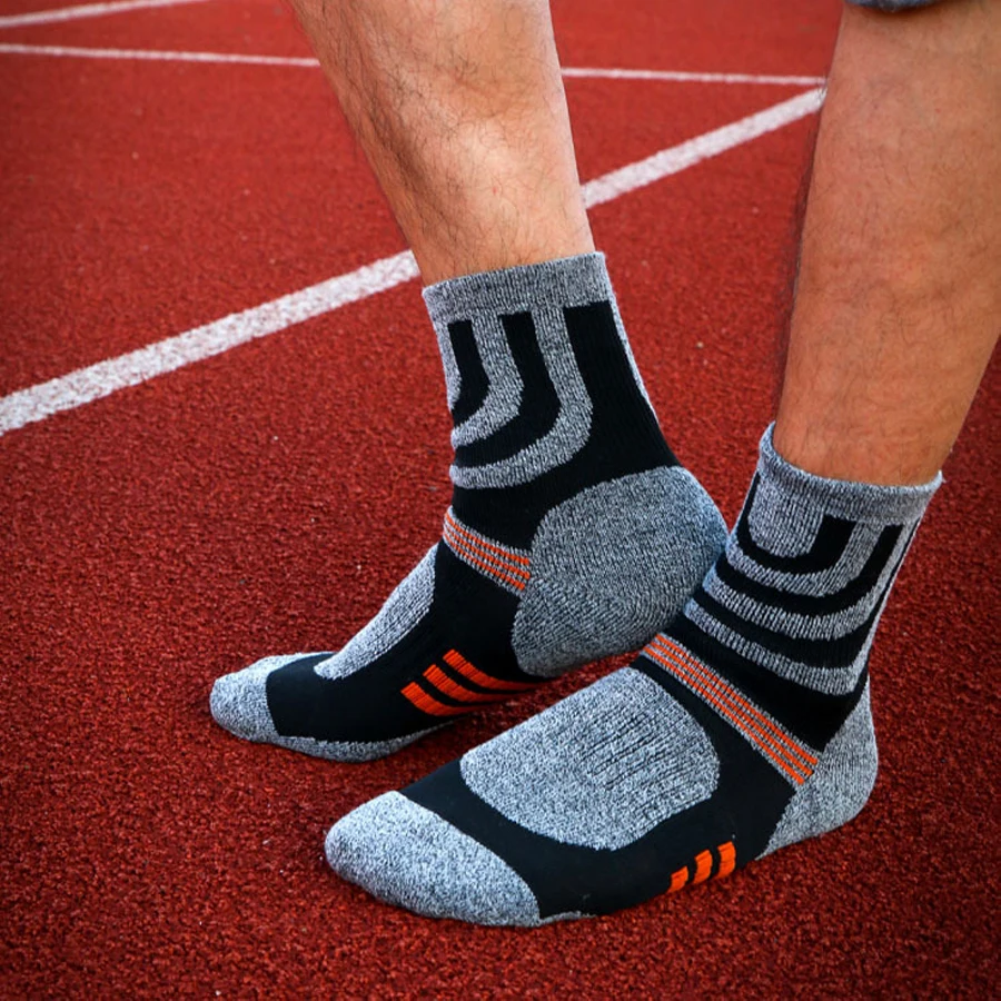 5 Pairs Colorful Compression Sport Socks with Coolmax Technology