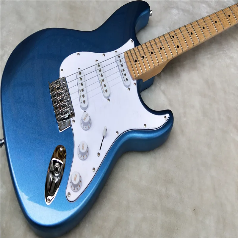 Hot Sale st guitar scalloped Fingerboard high quality KPOLE st electric