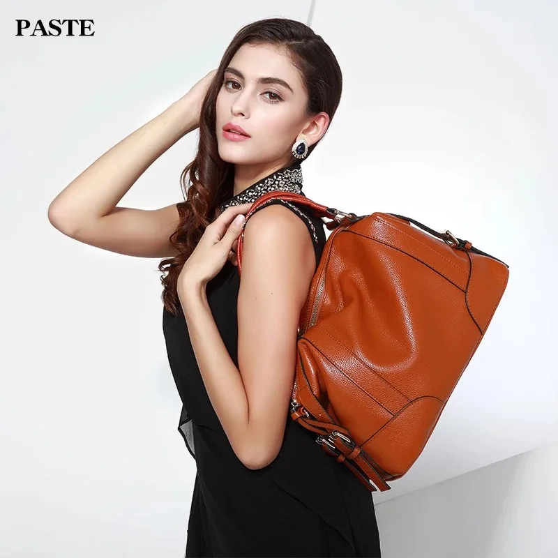 Женская сумка большая сумка на плечо для женщин брендовая дизайнерская сумка натуральная кожа Дорожная сумка светильник с золотой пряжкой