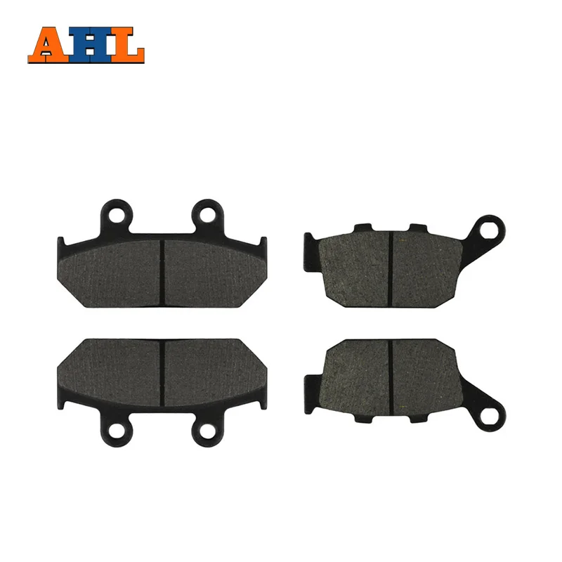 

AHL Motorcycle Front and Rear Brake Pads for HONDA XRV 650 XRV650 J / K Africa Twin 1988-1989 Black Brake Disc Pad
