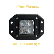 Cheap ECAHAYAKU 1pcs LED Work Light Bar 20W 4D Flush Mount Pod Spot Beam Off-road Driving fog Lights for Ford Jeep ATV 4x4 4WD Truck Cheap ECAHAYAKU 1pcs LED Work Light Bar 20W 4D Flush Mount Pod Spot Beam Off-road Driving fog Lights for Ford Jeep ATV 4x4 4WD Truck