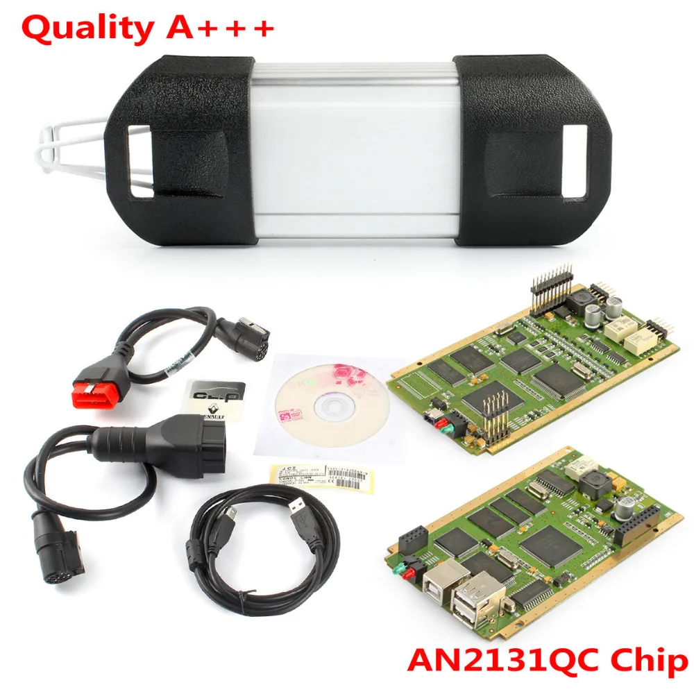Newest AN2131QC chip V159 for Renault Can Clip Auto Diagnostic Interface for Renault Scanner Tool support