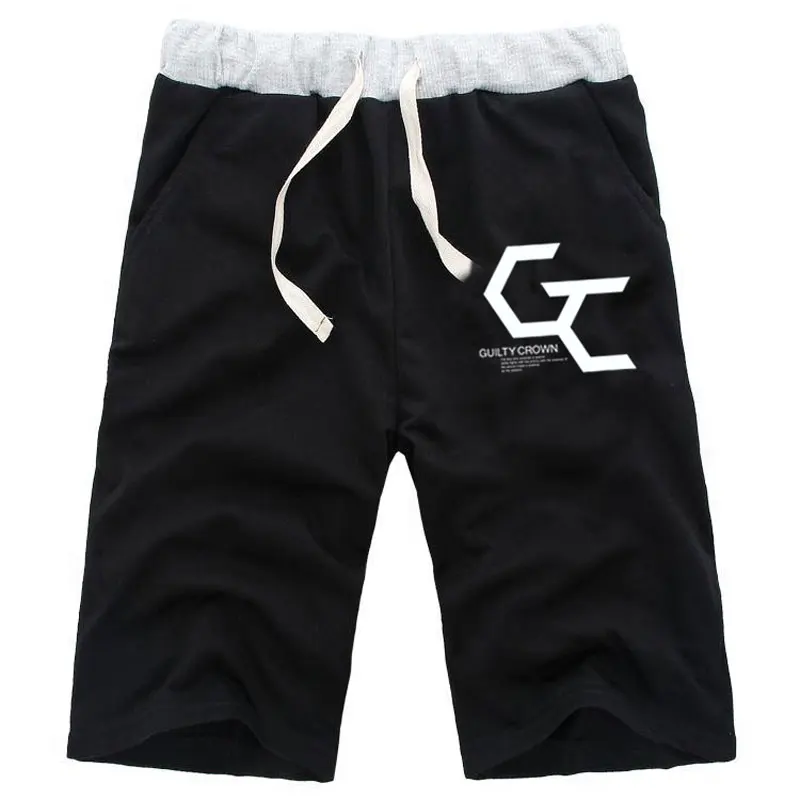 Аниме «Корона вины» Корона прямые шорты по колено хлопок повседневные короткие штаны для фитнеса спортивные брюки с карманами Косплей Athleisure брюки