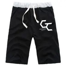 Аниме «Корона вины» Корона прямые шорты по колено хлопок повседневные короткие штаны для фитнеса спортивные брюки с карманами Косплей Athleisure брюки