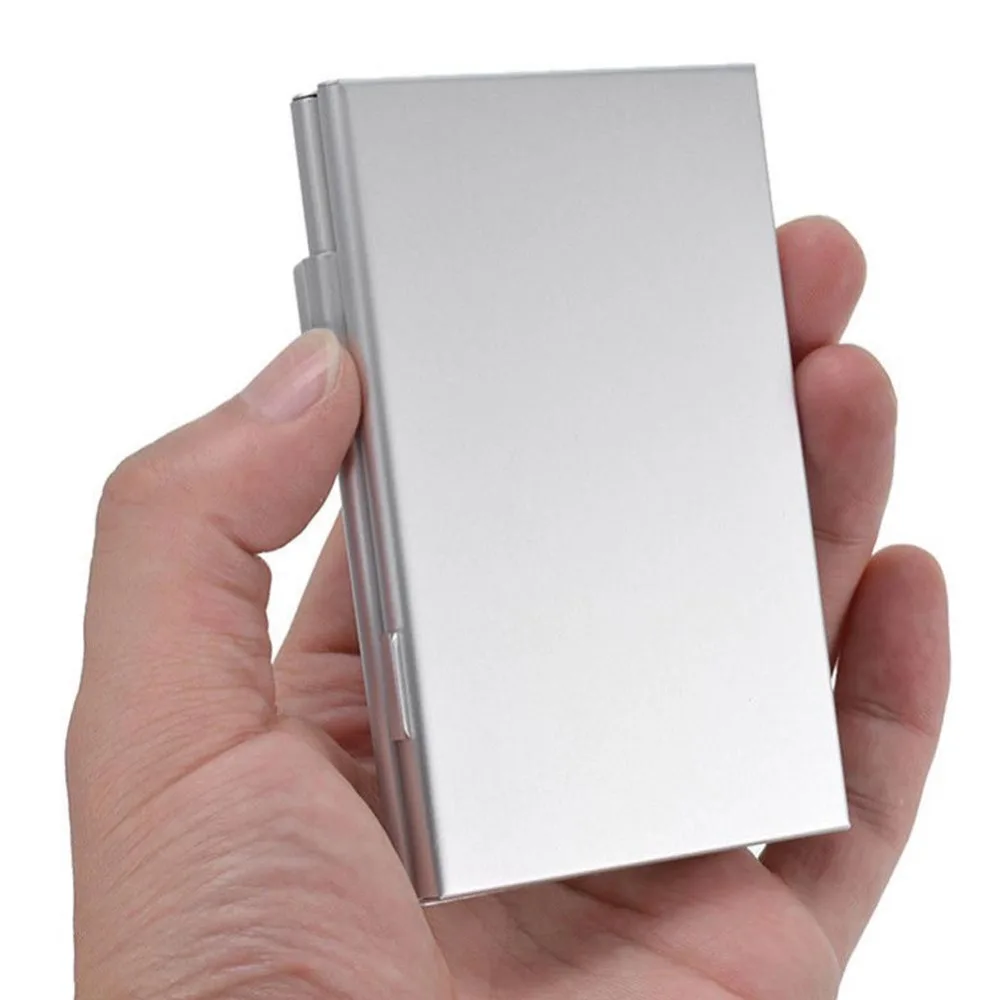 Портативный карты памяти корпус из алюминиевого сплава 10 TF + 3 SD двойной Слои ящик для хранения Чехол держатель высокое качество