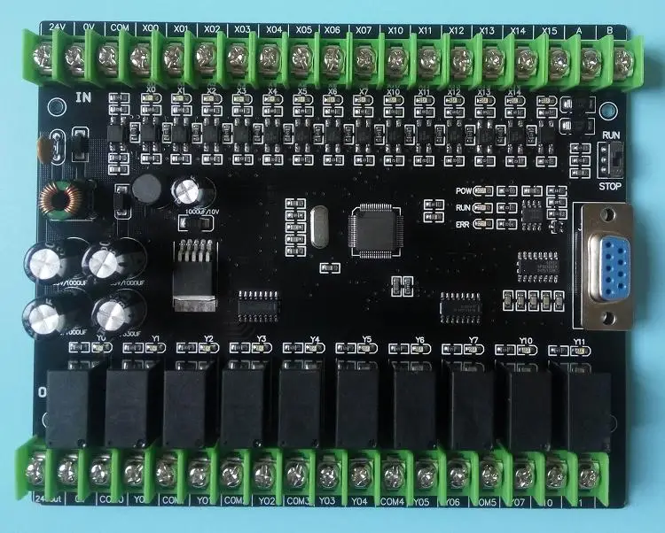 

PLC Industrial Control Board FX1N-24MR FX1N-24MT PLC Programmable Controller