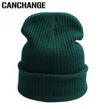 Canизменить дизайн зимней шапки способ для мужчин и женщин Skullies кепки s для женщин вязаная шапка головной убор Унисекс Женская шапка оптом