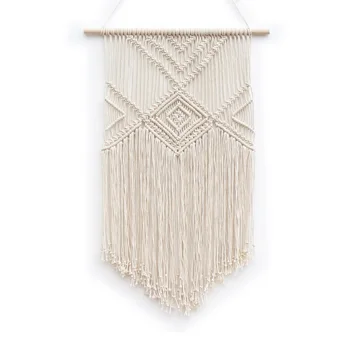 

Nordic Tapestry with tassels hand-woven wall decoration 50cmx85cm