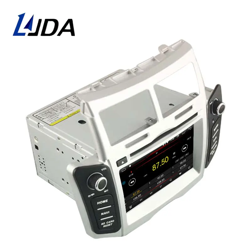 Sale LJDA 2 Din Android 9.1 Car Radio For Toyota Yaris 2005-2011 Car Multimedia Player Stereo Auto Audio GPS Navigation DVD Video 1