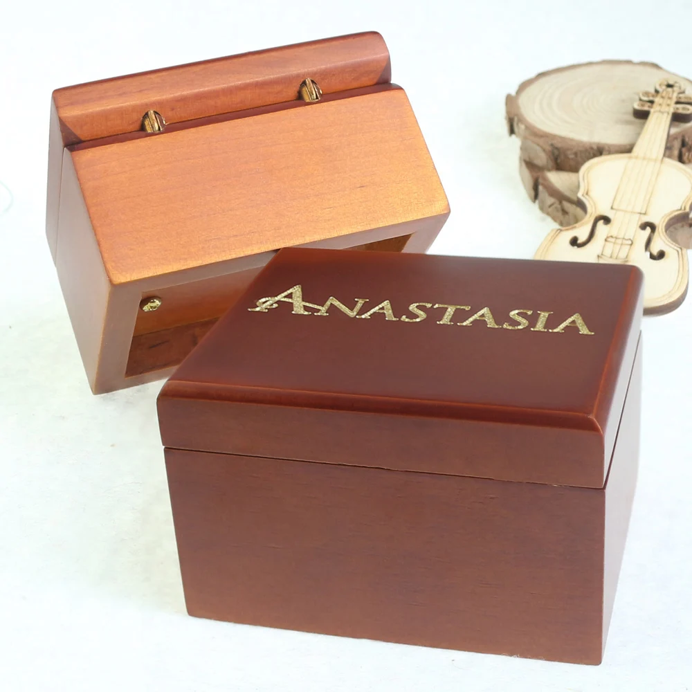 Handmade Wooden Anastasia Music Box Birthday Gift For Christmas/Birthday/Valentine's day special gifts for lovers, childrens