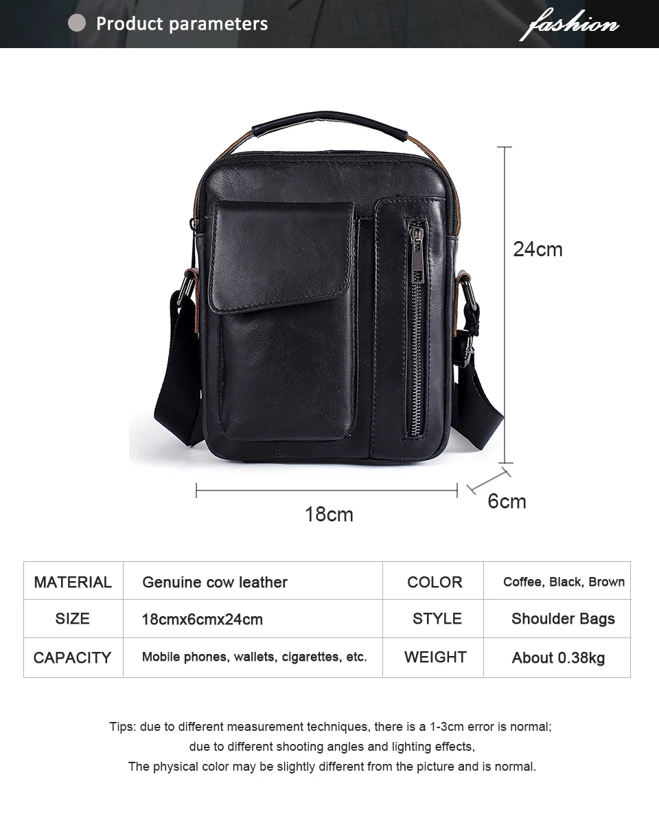 WESTAL Genuine Leather Men's Bags Crossbody Bags Flap Male Messenger Bag Men Leather Small Ipad Holder Shoulder Bag naturally 8211_01 (1)
