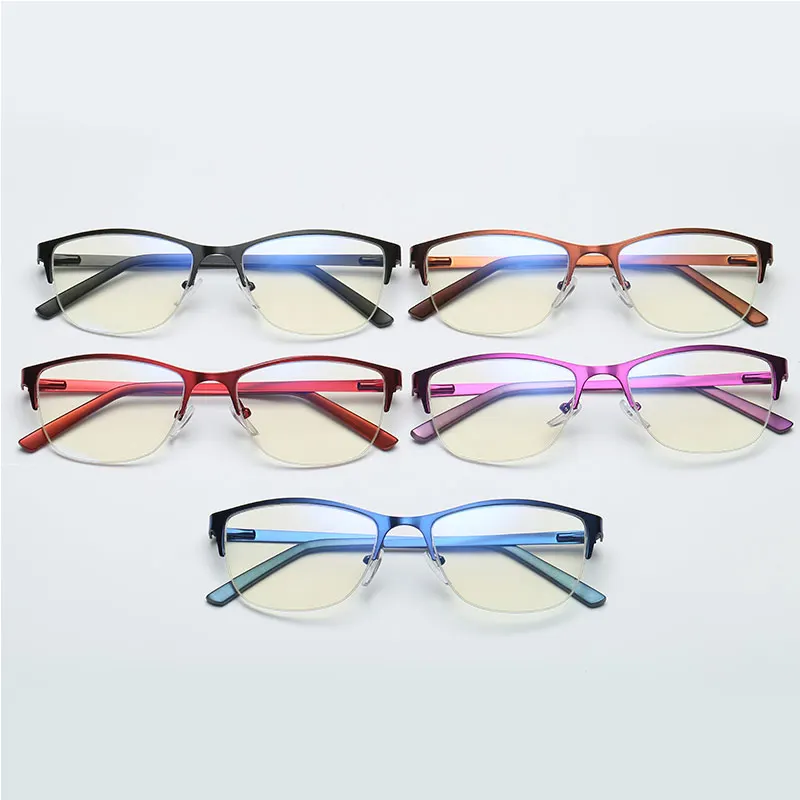 HJYBBSN High Quality Eyeglasses Women Men Optical Alloy Reading Glasses