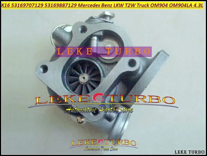 Turbo Turbocharger K16 7129 53169707129 53169887129 9040968599 For Mercedes Benz LKW T2W Truck OM904 OM904LA 4.3L (3)