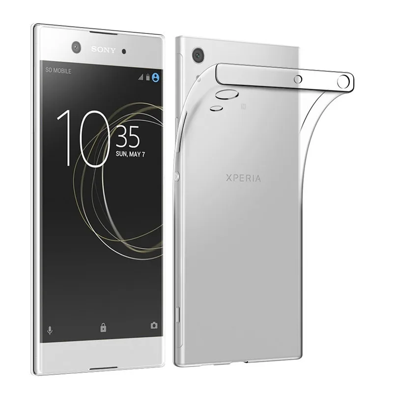 Прозрачный кремний TPU чехол для sony Xperia Z1 Z2 Z3 Z5 компактный X XA XA1 XA2 ультра XZ XZ1 XZS XZ2 XZ3 L1 L2 L3 1 10 плюс Чехол