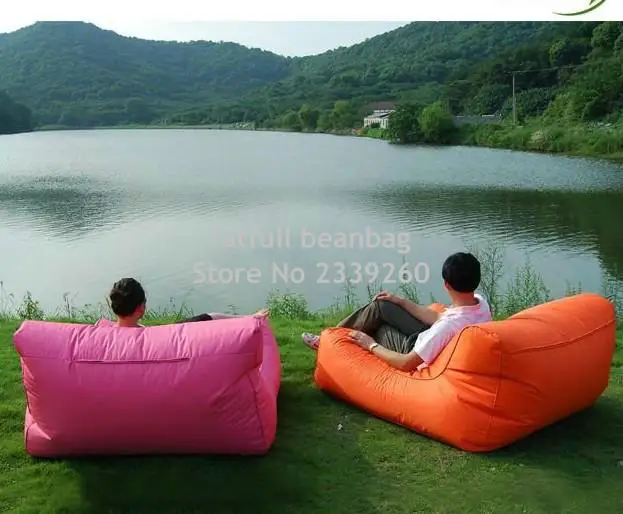 Cover only No Filler- Double room seats Adults bean bag chair, outdoor furniture set, big size lounger,patio beanbag chairs