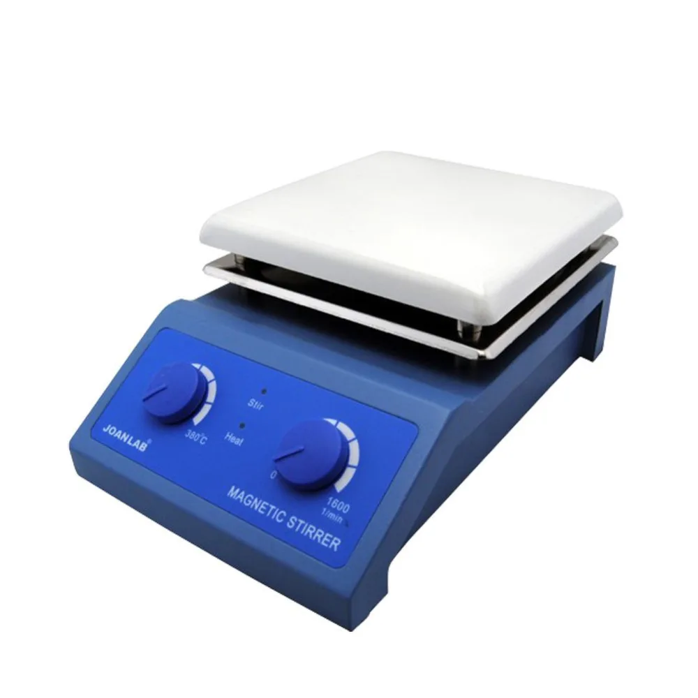 

BDJK SH-4B Laboratory Magnetic Stirre, 19x19cm Ceramic Panel, 0~1600RPM, 5L Volume, Stirring Type