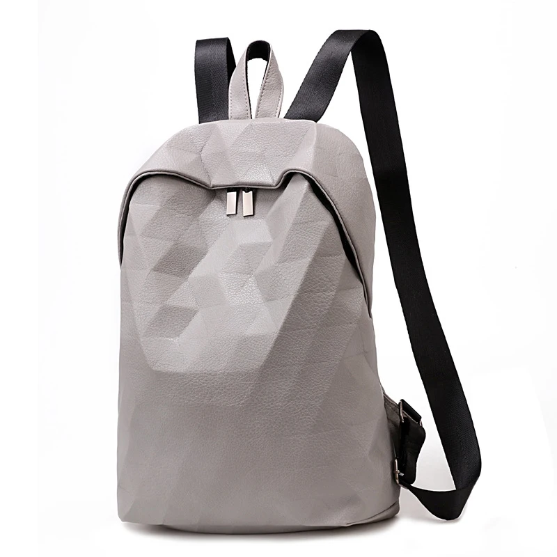 SMOOZA рюкзак женская сумка женский рюкзак ромбовидная решетка кожаная сумка на плечо женская школьная сумка для девочек подростков школьная сумка