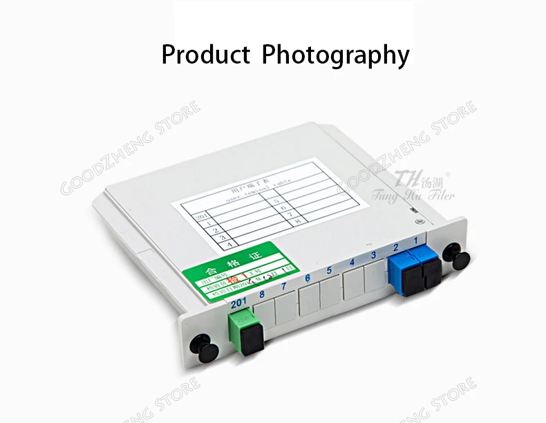 SC/UPC 1*2 Модуль PLC волокно оптический разветвитель SC/FC/ST/LC разъем разветвителя ПЛК SC/UPC