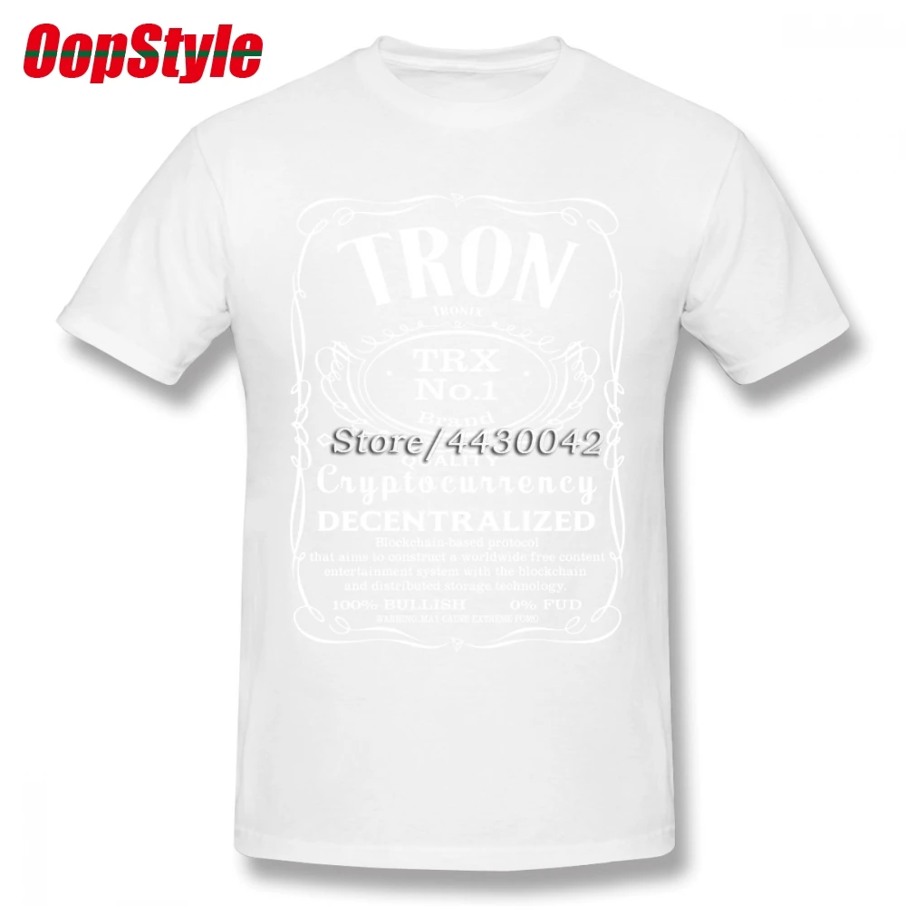 Tron moneda Cryptocurrency Camiseta para hombres más algodón de tamaño Camiseta de equipo 4XL 5XL 6XL Camiseta Tron moneda Cryptocurrency Camiseta para hombres más algodón de tamaño Camiseta de equipo 4XL 5XL 6XL Camiseta