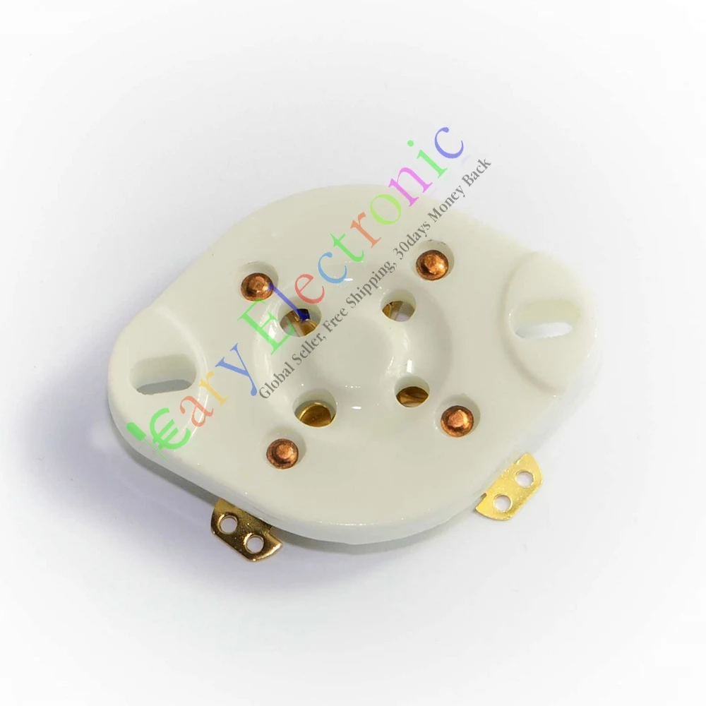 4 шт. керамические патроны для вакуумной трубки 300B 811 45 71A|tube socket ceramic|silver silversilver and