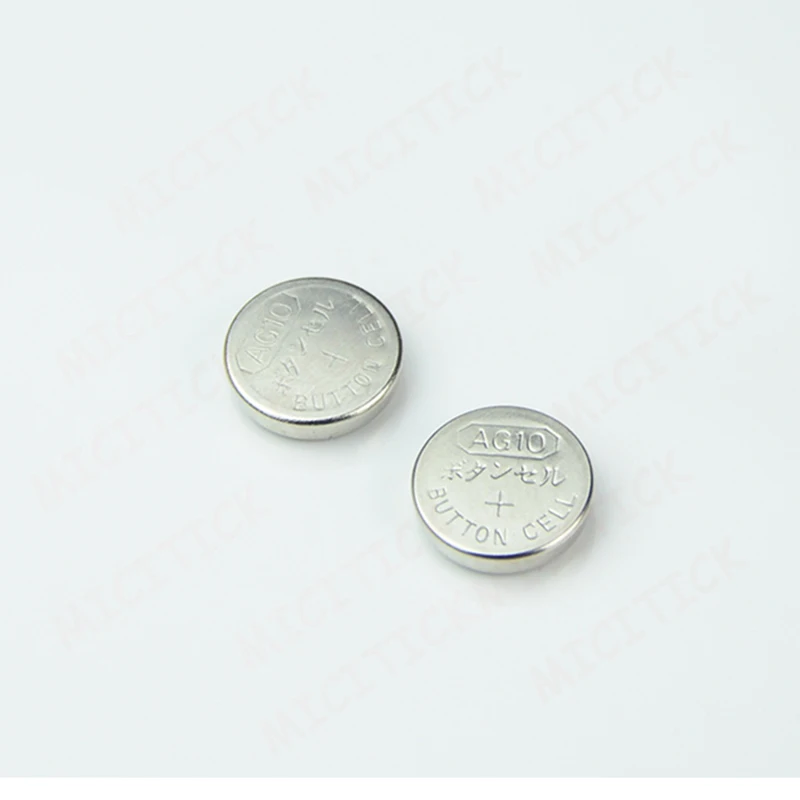 100 шт. AG10 LR1130 1130 SR1130 389A LR54 L1131 389A 1,5 в батарейка для mp3-плееров, игрушек, глюкозы в крови