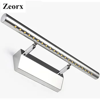 

ZEORX 5W Bathroom LED Mirror Light AC90-260V SMD5050 Mini Style Warm White LED Modern Wall Lamp Home Fixtures lampada