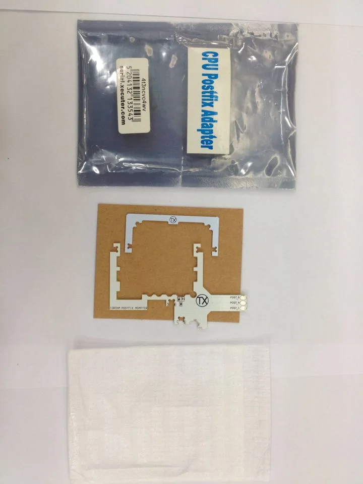 

50pcs/lot CPU POSTFIX CORONA ADAPTOR 1 V1 for xbox360 slim