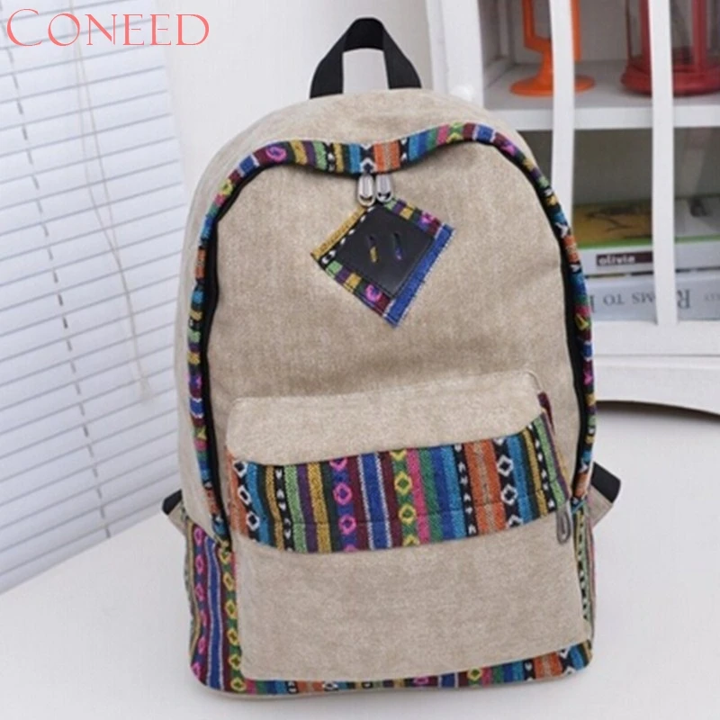 CONEED School Bag Charming Nice Best Gift Wholesale Canvas s Floral