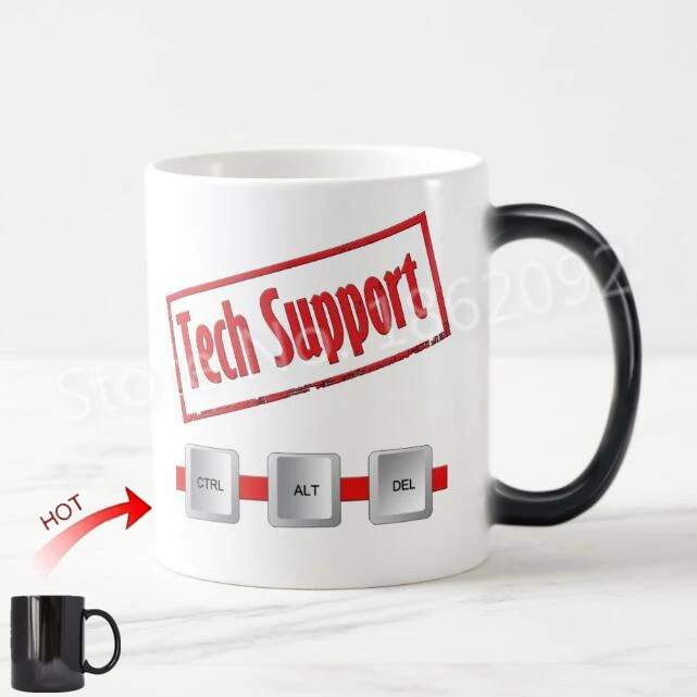 Funny Ctrl Alt Del Magic Mup Novelty Cool Tech Support