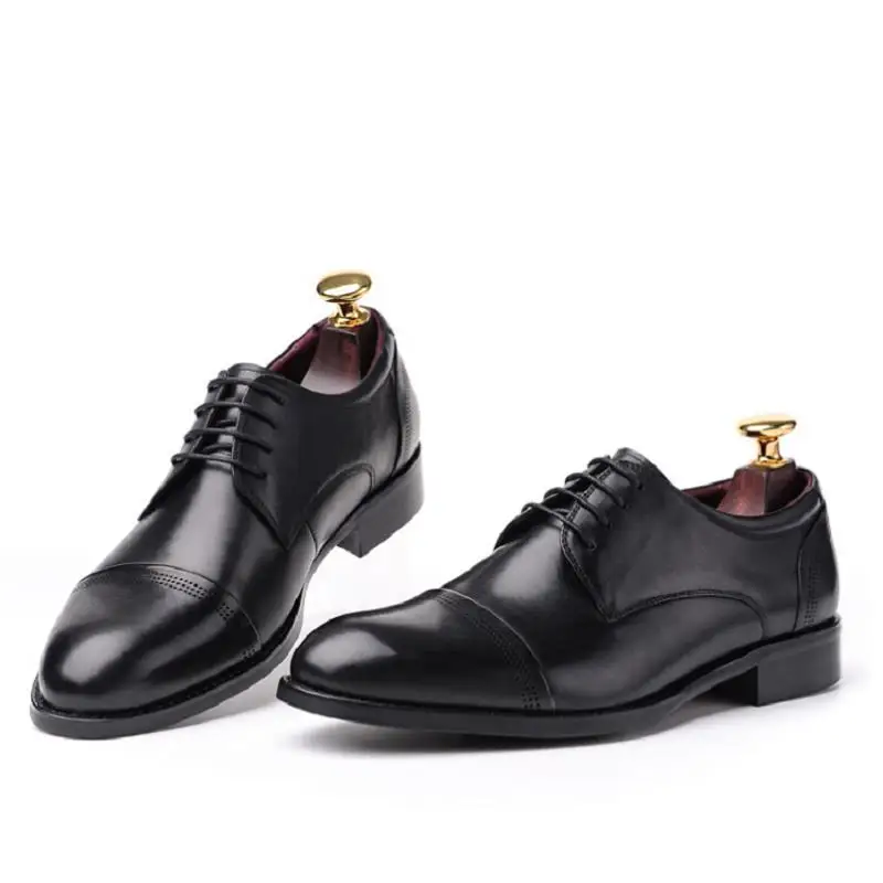 Leder Kleid Echtem Licht Wohnungen rot Neue Zunehmende Aus Höhe Northmarch Design wein Schwarzes Gewicht Männer Rindsleder Schuhe Arbeitsschuhe 5wCUBXxnSq