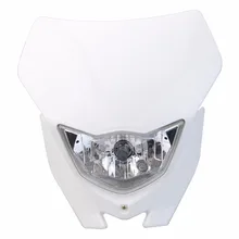 GOOFIT Motorcycle Headlight H4 Light for Motorcycle Dirt Bike Supermoto KTM SX EXC XCF SXF SMR E033-804 powerzone headlight for ktm sx exc xcw xcf sxf smr motorcycle dirt bike motocross supermoto enduro headlamp headlight fairing
