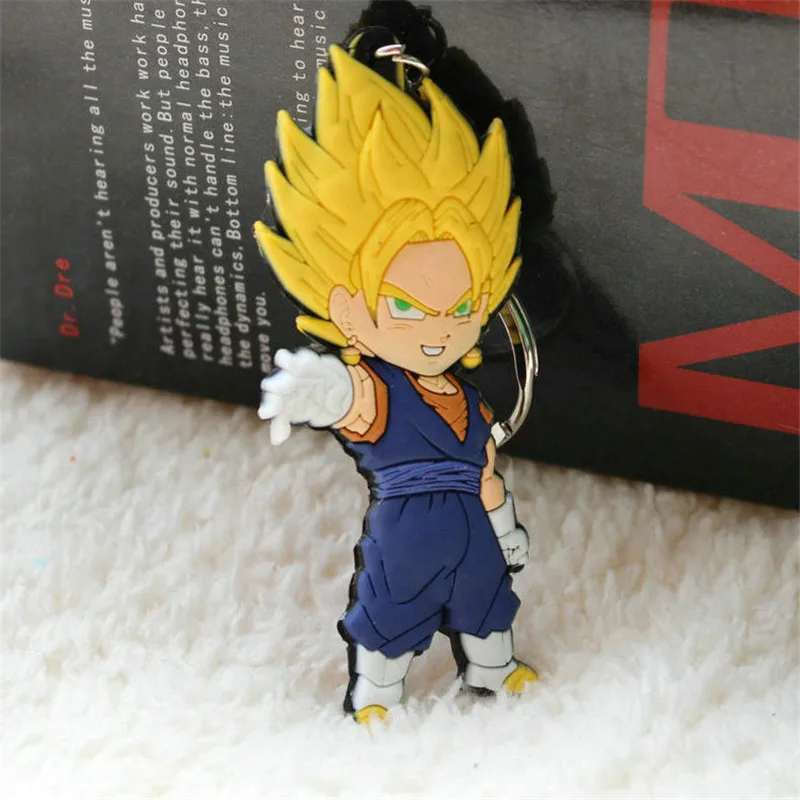 Аниме фигурки Жемчуг дракона Z Обезьяна Сон Гоку Супер Saiyan ПВХ брелок Подвеска