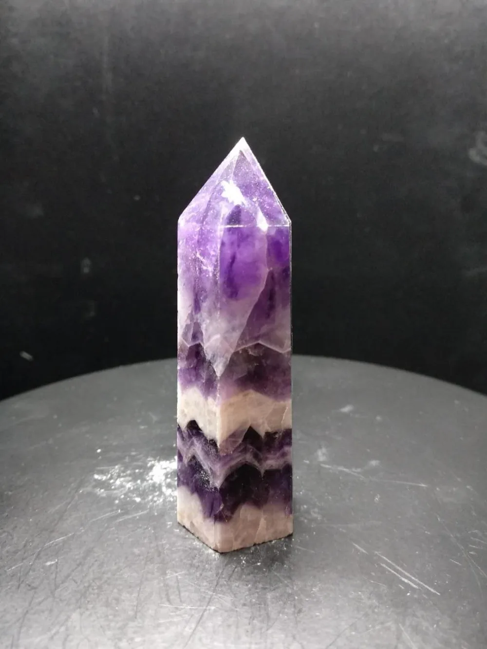

1pc Beautiful natural Dream amethyst point quartz crystal reiki healing natural stones and minerals