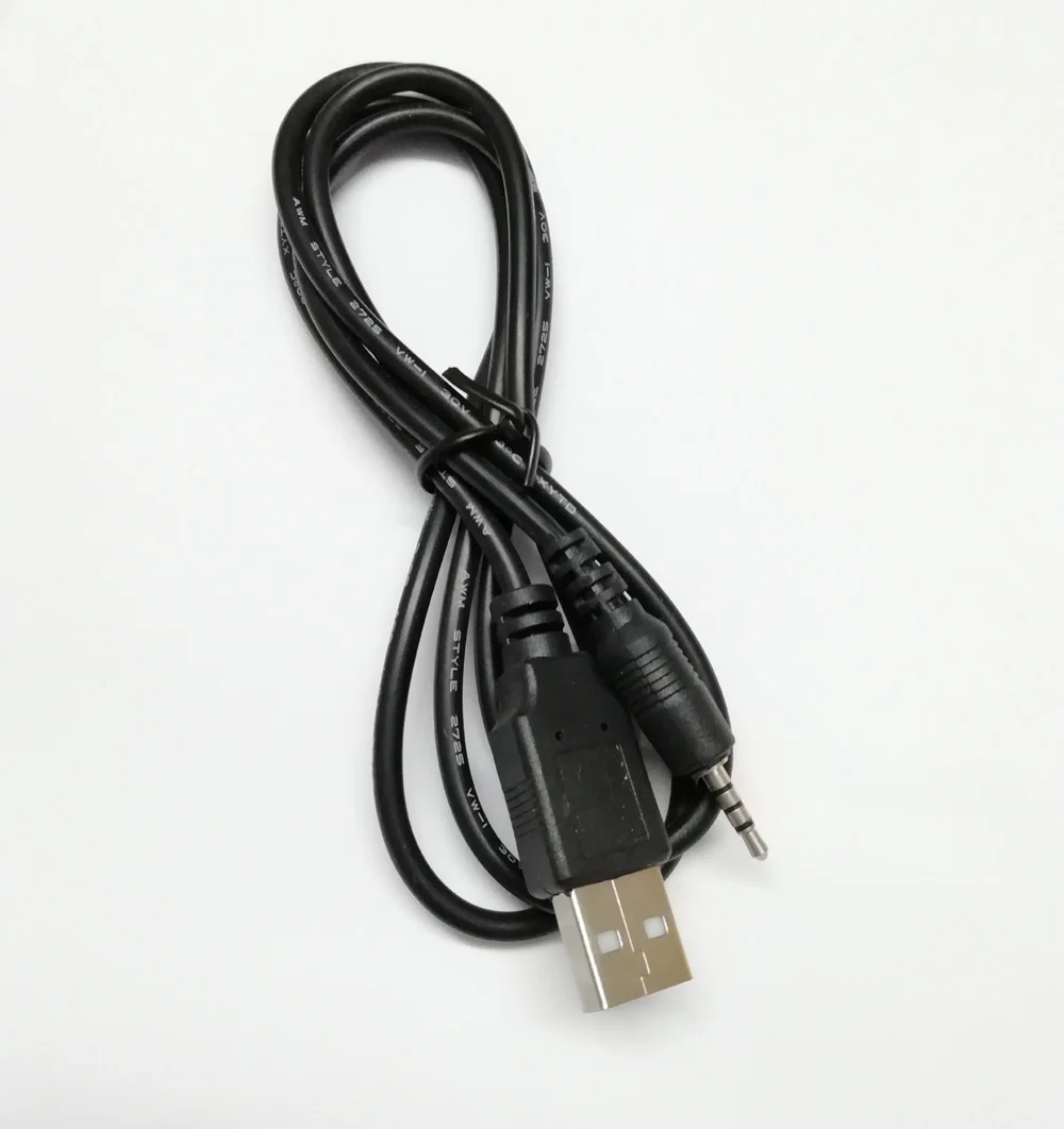 100pcs 2.5mm 2.5 jack to usb charging cable for jbl Bluetooth E40BT
