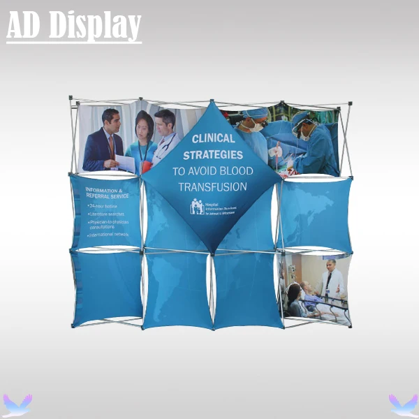 10ft Trade Show Booth High Quality Advertising Pop Up Display