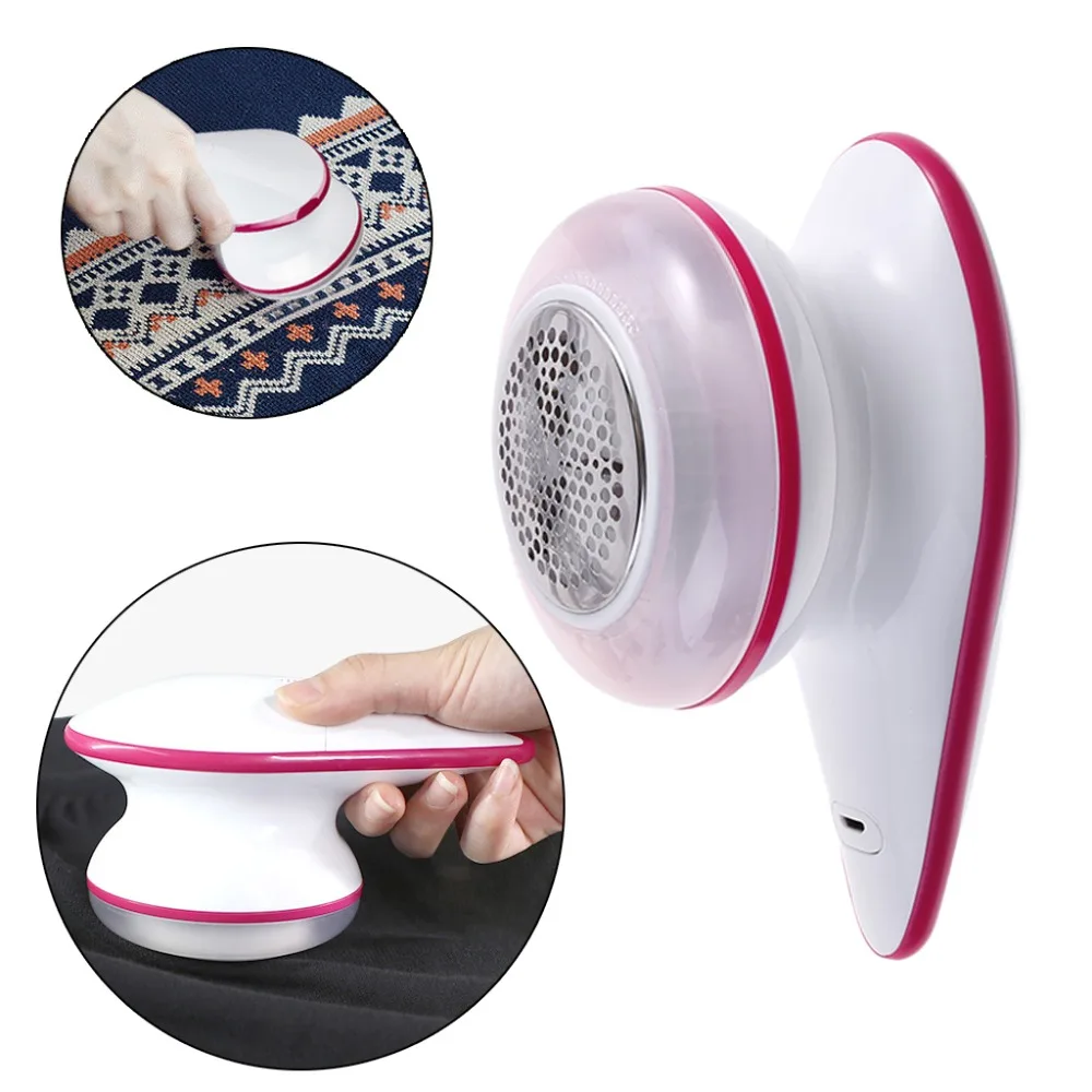 

1Set USB Convenient Charging Lint Remover Ball Pull Down Hair Trimmer + Clean Brush for Repeated Scanning