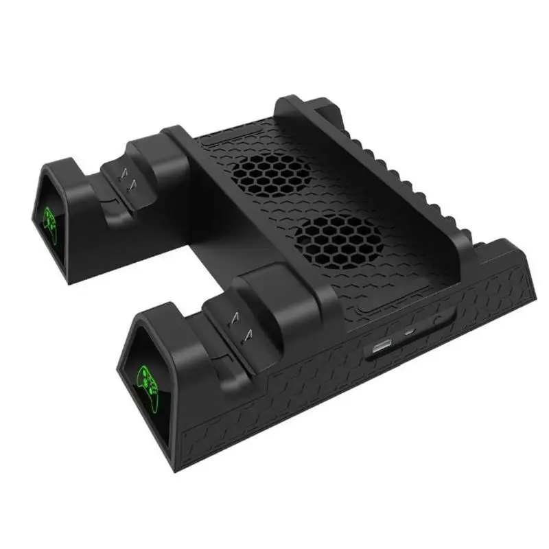 

ALLOYSEED Professional Gaming Charging Dock Charger Station with Cooling Fan Stand for Xbox One SLIM/ /X