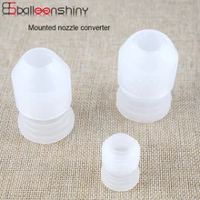 BalleenShiny 1 шт. s/m/l пластиковый адаптер конвертера утолщенная насадка для крема трубопроводная муфта Инструмент для украшения торта