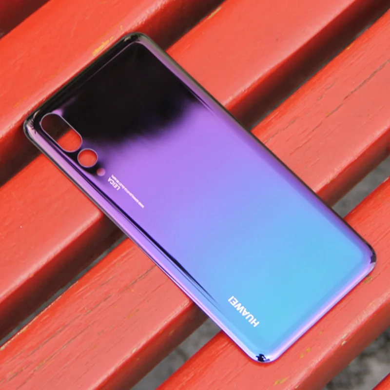 Чехол для задней батареи huawei для huawei P20 Pro, чехол для задней панели со стеклом