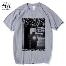 HanHent уличная Мужская футболка хлопок серый короткий рукав топы тройники Новая мода Harajuku стиль США футболка High Street