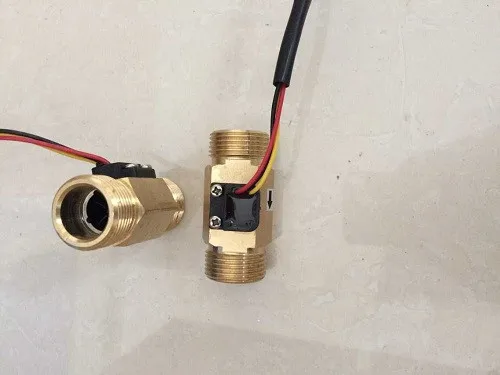 Water brass flow sensor Hall sensor G0.75