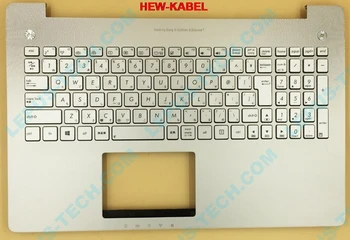 

Japan JP Keyboard For ASUS N550 N550JV N550JK keyboard with backlight top case palmrest silver