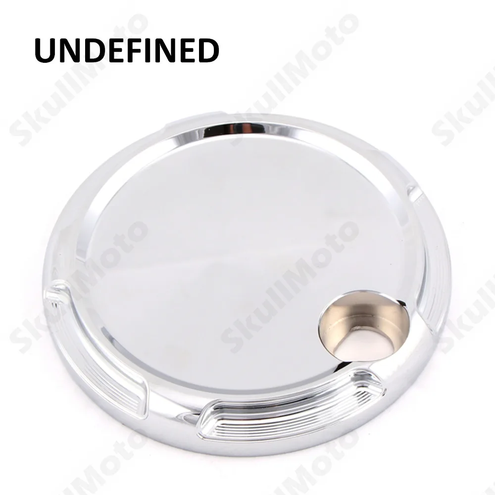 Motorbike Parst Chrome Fuel Gas Door Cover For Harley Touring Electra