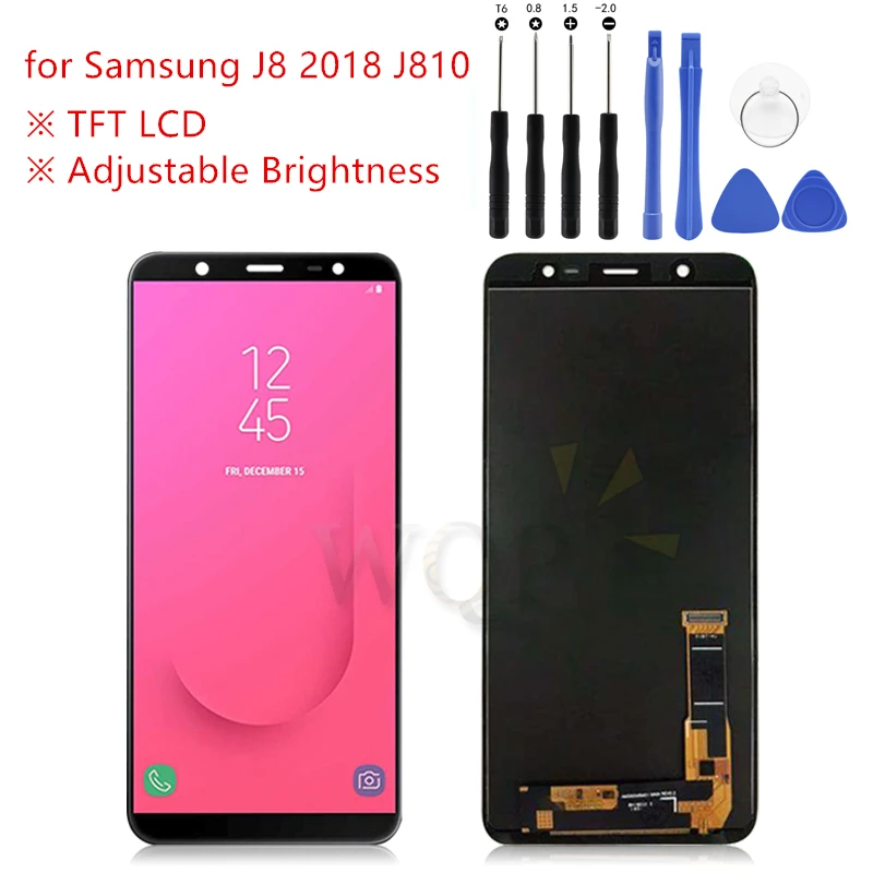 ЖК дисплей для Samsung Galaxy J8 2018 с сенсорным экраном и дигитайзером в сборе J810 on8 +