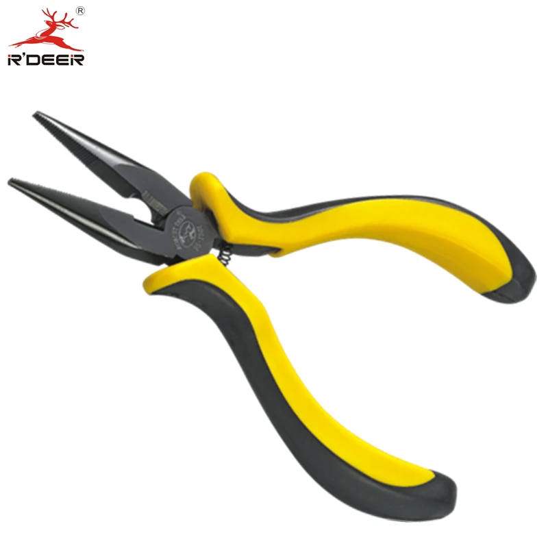 

RDEER Long Nose Pliers 5''/125mm Crimping Pliers Wire Strippers Cutting Plier Multi-tool Repair Tool