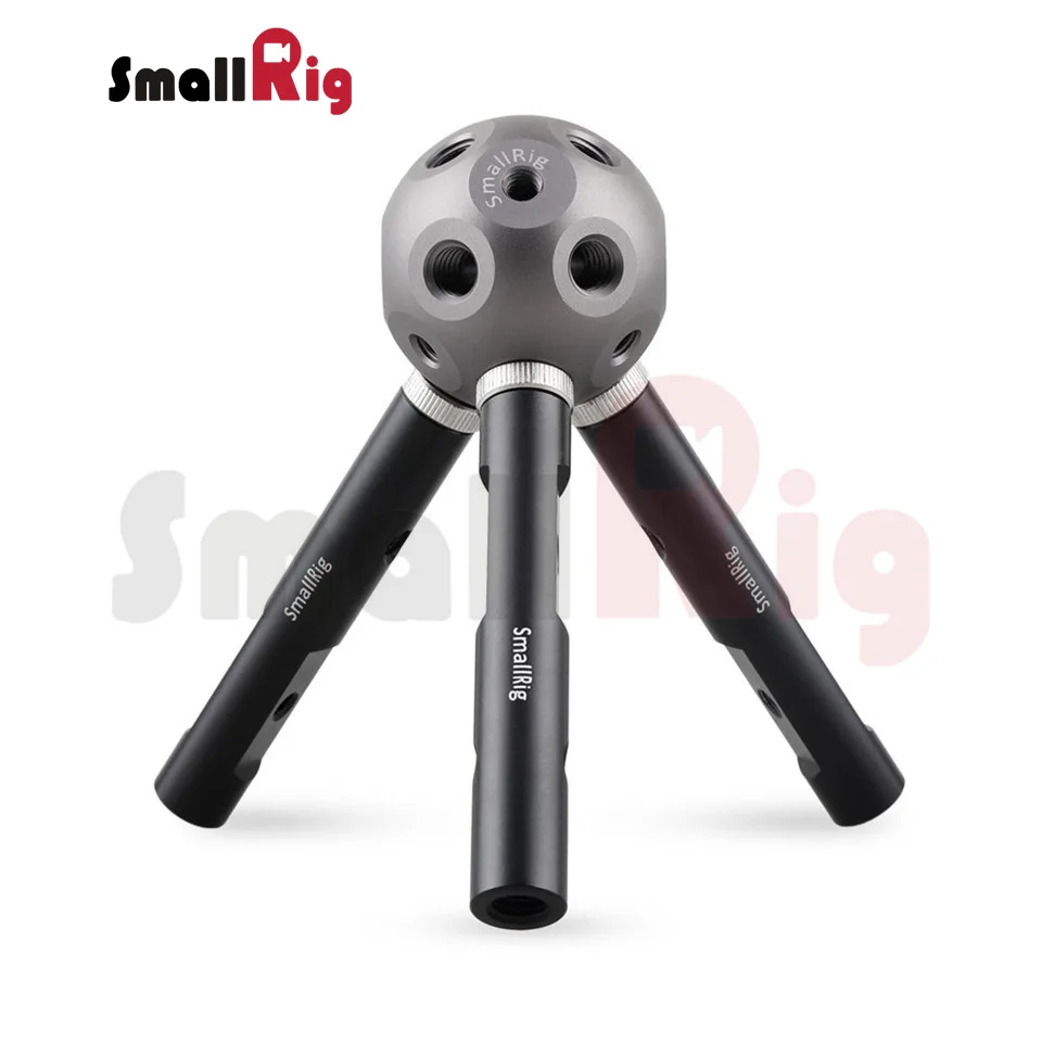 SmallRig Universal Magic Ball Multi Accessory Adapter with Three Rods Free Combination flash light monitor and