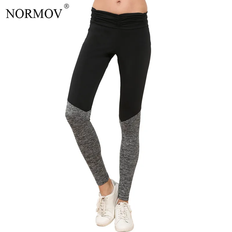 

NORMOV Autumn Women Leggings Fashion Activewear Fitness Leggings Push Up Elastic Waist Leggins Trousers for Ladies S-XL