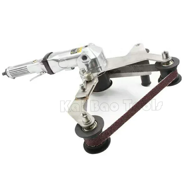 Pneumatic Air Tube Belt Sander Tube Sanding Machine Pipe Sanding Tools with 40x760mm and